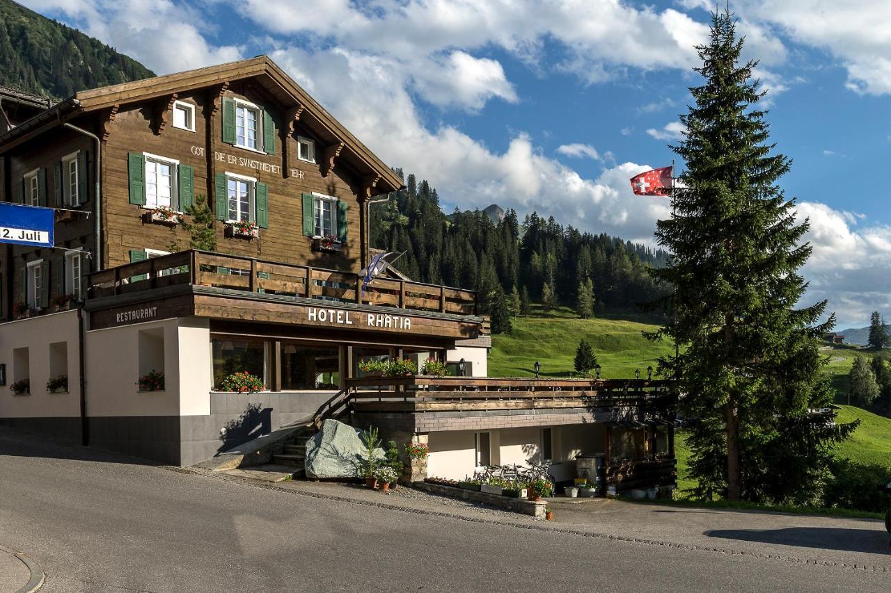 Hotel Rhaetia Saint Antonien Exterior photo